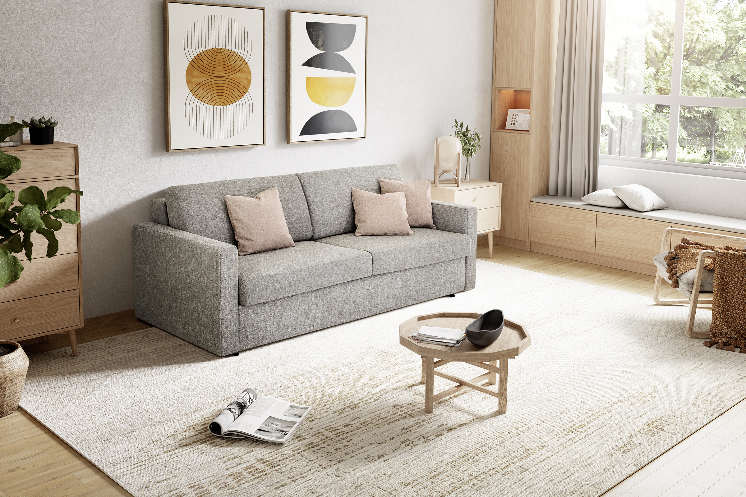 Joka_724-5_Cambio_Laengsschlaefer_inkl_Zierkissen Joka_724-5_Cambio_Laengsschlaefer_inkl_Zierkissen